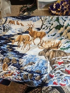 WILDLIFE PANEL FABRIC - Picture 1 of 5