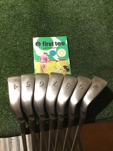 Ping G10 White Dot Irons Set (4-PW) True Temper Steel Shafts (+1/4”) - Picture 1 of 12