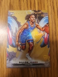 Dillon Jones 2024-25 Inception Gold Rc Rookie /50 Thunder - Picture 1 of 3