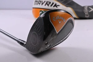 Left Hand Callaway Mavrik Sub Zero Driver / 9 Degree / Stiff Flex HZRDUS Silver - Picture 1 of 9