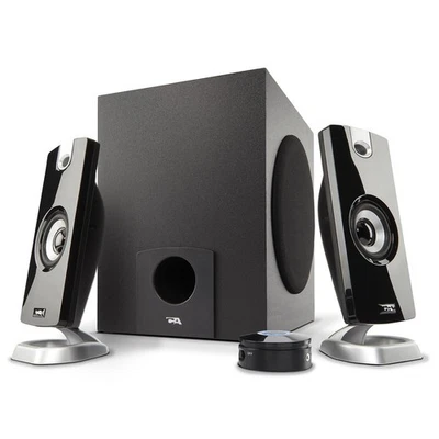 2.1 Speaker System with Subwoofer - 18W Power, Easy Setup, Great for Music & ... - Image 1 of 4