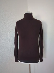 Jersey de cuello alto para mujer Uniqlo marrón talla S - Imagen 1 de 6
