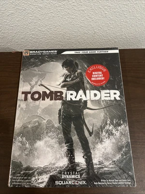 Brady Games Signature Series Tomb Raider Strategy Guide SEALED + Digital Content - Image 1 of 2