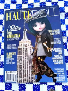 HAUTE DOLL MAGAZINE , THE MAGAZINE FOR PEOPLE WHO LOVE DOLLS FEBRUARY2008 ISSUE - Picture 1 of 14