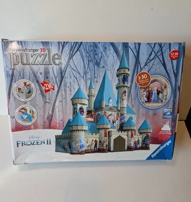 Ravensburger Disney Frozen II Castle 3D Puzzle New 216 Pieces Ages 12+ - Image 1 of 4
