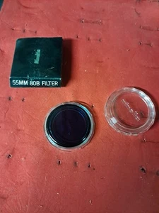 Filtre Minolta 55mm 80B  Neuf  - Photo 1 sur 4