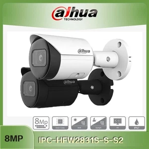 Dahua Original IPC-HFW2831S-S-S2 8MP Starlight IR IP67 H.265+ Bullet IP Camera - Picture 1 of 20