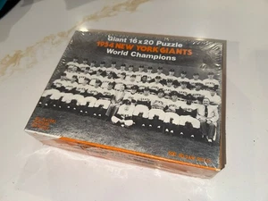 1954 NEW YORK GIANTS Campioni del Mondo ~ Grande Puzzle 16x20 | TCMA sigillato in fabbrica - Foto 1 di 2
