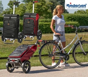 Andersen Tura Shopper Fado 29 cm Rad Regencape Fahrradanhänger Einkaufstrolley - Bild 1 von 19