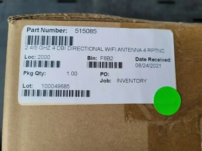 NEW Ventev Terrawave M6040040P23602 Dual Diversity Patch Antenna w/Base FULL KIT - Image 1 of 4