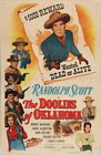 70300 The Doolins of Oklahoma Randolph Scott George Wall Decor Print Poster