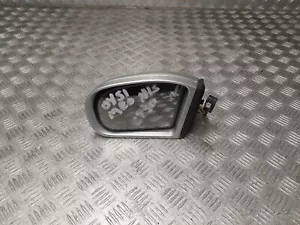 Mercedes C230 2001 N/S wing mirror passenger left hand side SILVER - Picture 1 of 12