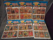 SEALED RARE Garbage Pail Kids 10x STICK-ON PICTURES cabbage patch SCHIZO FRAN 86