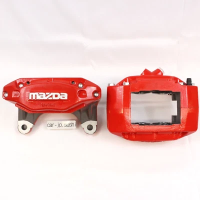 MAZDA RX-7 FD3S Genuino 17 Pulgadas Spirit-R ROJO Pinza de Freno Delantera Juego Rh & Lh OEM Foto 1 de 4
