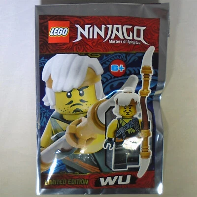 Nuevo LEGO NINJAGO Minifigura Cazada - joven adolescente Sensei Wu disfrazado de cazador de dragones Foto 1 de 3