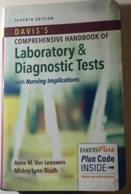 Davis's Comprehensive Handbook of Laboratory and Diagnostic Tests With Nursing I - Image 1 of 4
