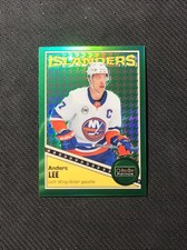 2019-20 O-PEE-CHEE OPC PLATINUM ANDERS LEE RETRO GREEN HOUNDSTOOTH #ed 2/15