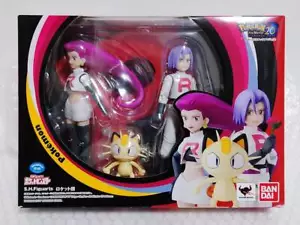 BANDAI S.H.Figuarts Pokemon Team Rocket Figure Toy Character Doll Purple Japan - Picture 1 of 9