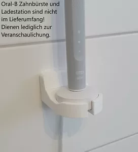 Wandhalterung / Halter für Oral-B PULSONIC SLIM CLEAN elektrische Zahnbürsten - Bild 1 von 6