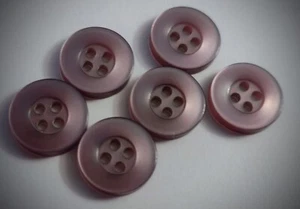 7/16" 4-Hole Grape Dress Shirt Buttons - Picture 1 of 4