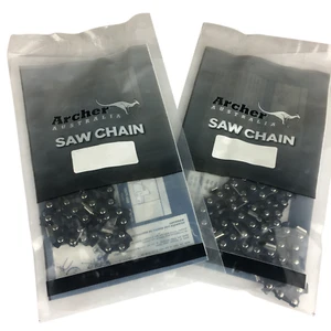 2 x Genuine Archer Chainsaw Chains Fit Ryobi 16" .325 .050 1.3 66DL - Picture 1 of 11