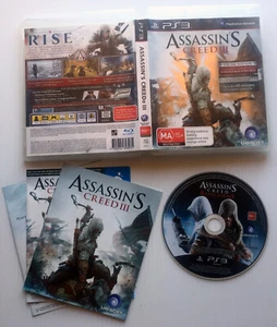 Assassins Creed III Special Edition Sony PlayStation 3 PS3 Game Complete AS NEW - Picture 1 of 1