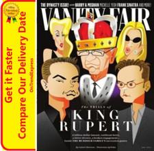 Vanity Fair Magazine May 2023 The Trials Of King Rupert - Inside Murdoch Family