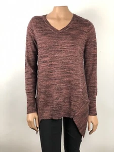 LOGO by Lori Goldstein Size S Melange Cashmere Blend Pullover Sweater A282340 - Picture 1 of 11