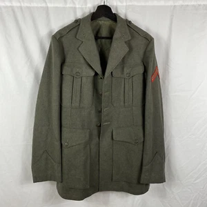 Original Named WWII USMC Marine Corp Uniform Jacket 1942-1943 - Picture 1 of 6