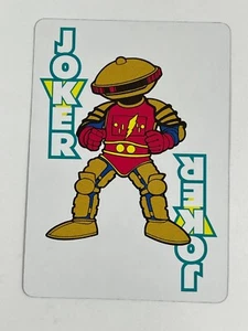 1K One Single Swap Playing Card Artistic Art Joker 1994 Saban Transformers Robot - Picture 1 of 2