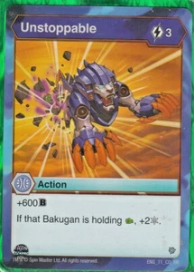 1 x Bakugan Resurgence Unstoppable Action Card - ENG 11 CO BR New - Picture 1 of 1