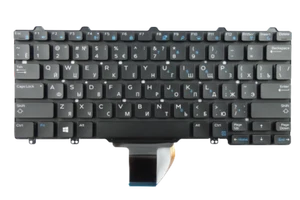 NEW Genuine RUSSIAN Keyboard Dell Latitude E5270 E7270 XPS 9250 TCKW6 NSK-LYABC - Zdjęcie 1 z 11