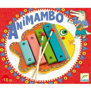 Djeco Animambo Xylophone Fun Wooden Fish Xylophone - Picture 1 of 3