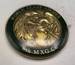 Moneda Desafío 8º Grupo de Mantenimiento Comandante MXG CC Fuerza Aérea de los Estados Unidos / USAF - Imagen 1 de 4