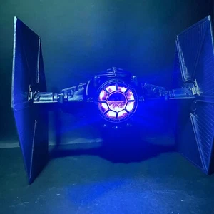 STAR WARS Andor TIE Fighter Interceptor Vintage Sith Jedi Kenner Custom - Picture 1 of 24