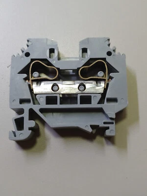 WAGO 284-101 2-Leiter Durchgangsklemmen; 10 mm²; grau - Bild 1 von 3