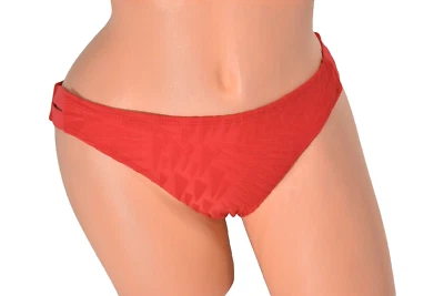 Parte inferior de bikini para mujer Nautica roja con doble correa talla 6 nueva sin etiquetas Foto 1 de 4