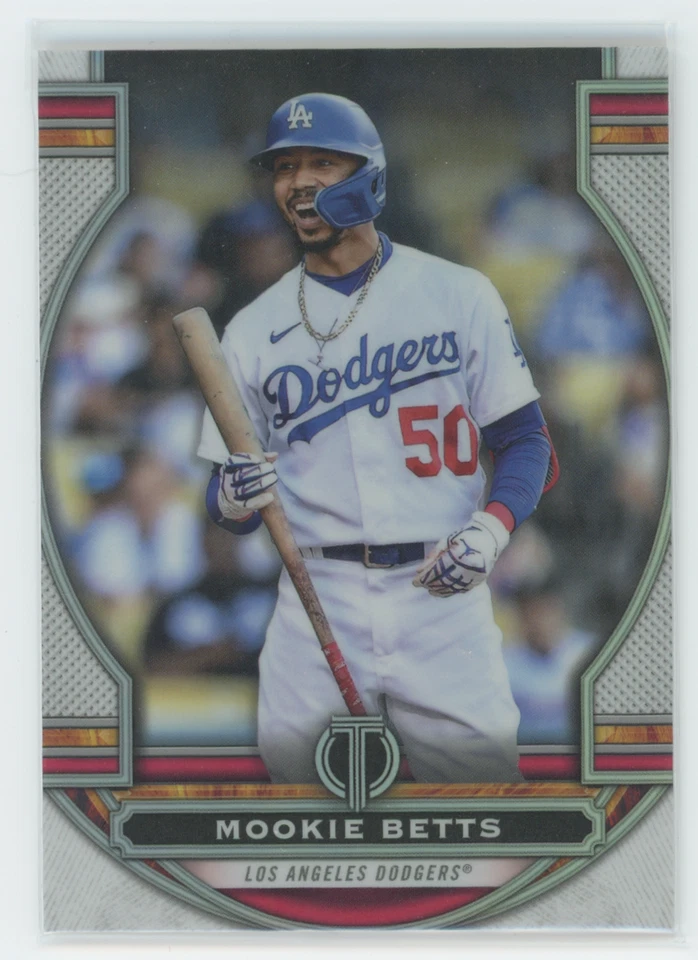 2023 Topps Tribute #45 Mookie Betts Los Angeles Dodgers Base Card - Image 1 of 1
