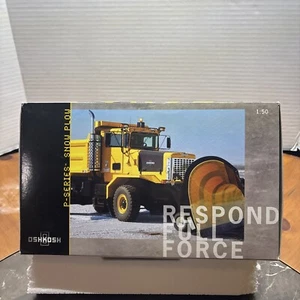 twh 1/50, Oshkosh Plow Truck, Sword, Sw3005-y / 03005, Yellow Dump - Picture 1 of 20