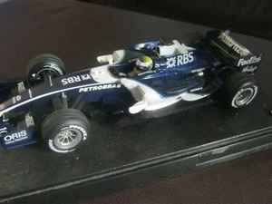 1:18 Williams FW28 Cosworth N. Rosberg 2006 HotwheelsF1 in brandnew showcase - Picture 1 of 2