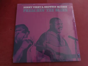 Sonny Terry & Brownie McGhee - Preachin' The Blues REISSUE 2009 Folkways Sealed - Picture 1 of 2