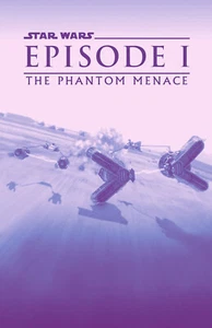 AA4201 Star Wars Episode I The Phantom Menace Film Purple Movie Poster 11x17 - Picture 1 of 9