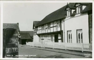 ECHTE FOTOGRAFISCHE POSTKARTE DES THRONS, WEOBLEY (BEI HEREFORD), HEREFORDSHIRE - Bild 1 von 2