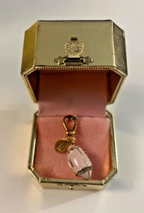 2008 Limited Edition Juicy Couture Pink Football League Charm "Retired" - Picture 1 of 6