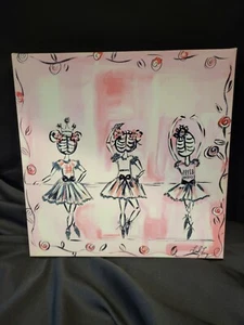 Picture Colleen Karis Design Liesl Long Ballerina Dancers Canvas Wall Art Decor - Picture 1 of 15