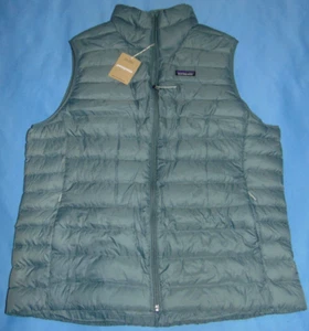 GILET MAGLIONE PIUMINO PATAGONIA 2023 NUOVO CON ETICHETTE XL VERDE NOUVEAU - Foto 1 di 5