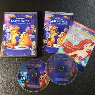 Walt Disney's Lady and the Tramp-2-Disc Set-Platinum Edition-animation DVD - Image 1 of 4
