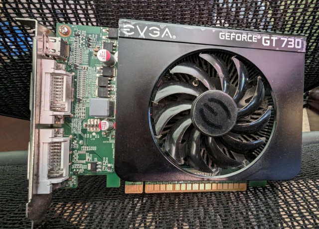 EVGA GeForce GT 730 4GB DDR3 128bit Dual DVI mHDMI Graphics Cards  04G-P3-2739-KR