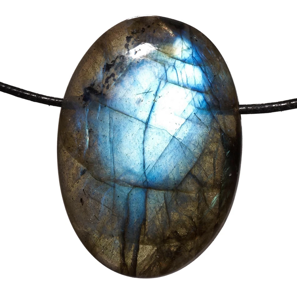 Labradorit Anhänger gebohrt / Labradorite F574 - Bild 1 von 1
