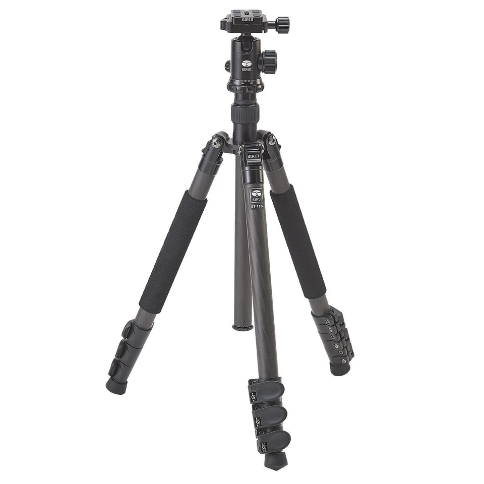 Sirui ET-1204 Carbon Fiber Tripod with E-10 Ball Head - Image 1 of 3